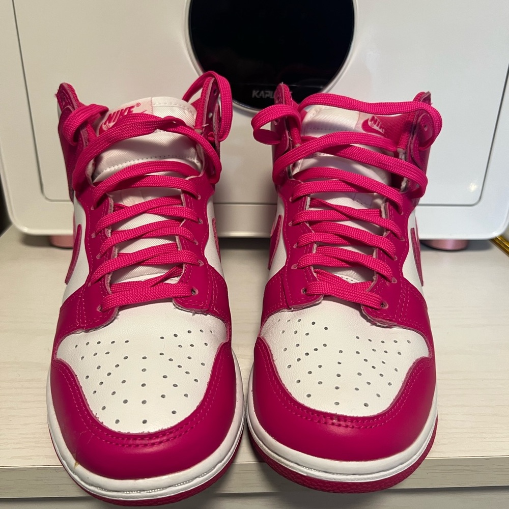 NWOT Nike Dunk High 'Pink Prime” SZ 6W NEVER WORN - Picture 3 of 5